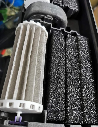 Aquarium Bio Fitler Media Sponge, 6.28 x 5.5 x 0.78 inch 6 Pcs Foam Filter Pad Inserts for ML350