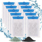 fishkeeper 10 Pack Medium Filter Cartridges Compatible with Tetra Whisper Bio-Bag Filters Replacement Filter Cartridges for Whisper Filters 10i / IQ10 / PF10 and TetraFauna ReptoFilter(Ready to Use)