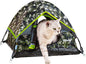 GDanes Camouflage Cat Tent, Portable Pet Cat House with Soft Pad, Cat Cave, Dog House for Small Medium Dogs and Rabbits