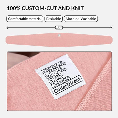 Dog Sling Carrier for Small Dogs - Anti-Anxiety Cat Sling, Puppy Pouch - Pet Sling in Gray Black Blue Green Pink Yellow (Pink, Standard)