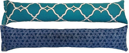 15" Catnip Cat Kicker Toys/Kitty Kick Sticks/Cat-Nip Kick Sticks (Green and Cobalt Blue) (Kickers Filled with 1 oz Premium Canadian Catnip)