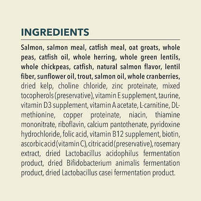 ACANA Dry Cat Food Bountiful Catch Salmon Catfish and Herring 4lb Bag