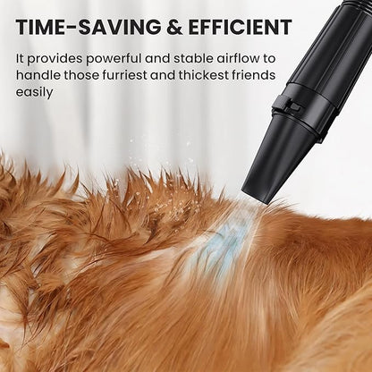 Flying Pig Double Motor High Performance Dog Pet Grooming Dryer (Teal Blue)