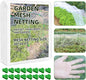 Garden Netting Mesh, 10X30 FT Garden Netting with 16 Cilps & Ultra Fine Mesh Net Bird Barrier Protection for Garden Vegetables Flowers Shrubs Fruit Trees Indoors & Outdoors Plant Beds Greenhouse