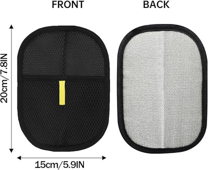 2 pcs Electrostatic Gloves Pet Hair Removal, 2025 Pet Hair Remover Glove,Cat Grooming Gloves,Reusable Pet Hair Remover Tool for Clothing, Couch, Carpet, Car Seat (2 pcs)