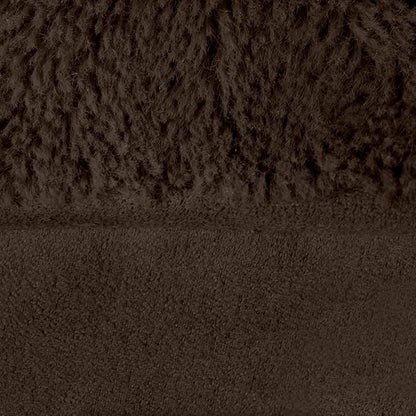 Furhaven Orthopedic Dog Bed for Large Dogs w/ Removable Bolsters & Washable Cover, For Dogs Up to 125 lbs - Plush & Suede Sofa - Espresso, Jumbo Plus/XXL