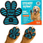 Anti-Slip Paw Grips – Non-Slip Dog Paw Traction Pads for Senior & Injured Dogs, Prevents Slipping on Hardwood & Tile Floors, Strong Adhesive, 24 Pcs (Sizes S-XXL)