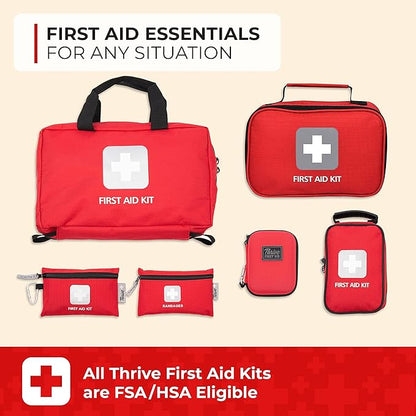 First Aid Kit – 291 Pieces of First Aid Supplies | Hospital Grade Medical Supplies for Emergency and Survival Situations | Ideal for Home, Car, Trucks, Camping, Hiking, Travel, Sports, Pets, Hunting