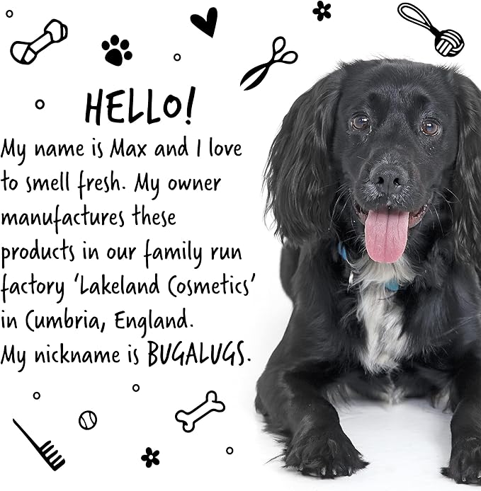 Dog Shampoo Luxury 2 in 1 Papaya & Coconut Dog Grooming Shampoo Products for Smelly Dogs with Fragrance, Best Puppy Shampoo, Professional Groom Vegan pet Shampoo & Conditioner