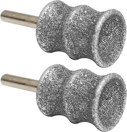 Dog Nail Grinder and Trimmer Bits for Dremel - Dog Nail Grinder Attachment - Painless Pet Nail File & Clipper for Large, Medium and Small Dogs & Cats 2Pack