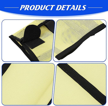 8 Pcs Mesh Fly Boots for Horse Breathable Mesh Horse Boots Protective Horse Leg Wraps Horse Leggings for Preventing Flies and Mosquitoes Bites (Light Pink, Dark Pink)