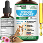 Dry & Wet Kennel Cough Natural Medicine & Relief for Dogs and Cats - Herbal Treatment Support Helps to Soothe Throat & Respiratory Trachea Comfort Supplement for Pets - Made in USA