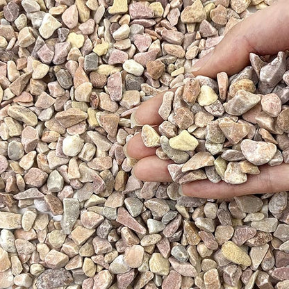 10 LB Natural Pea Gravel Small Pebbles - 3/8 Inch Decorative Pebbles for Indoor Plants,Terrarium Rocks, Outdoor Decorative Rocks, Vase, Succulent Rocks, Aquarium Gravel and Landscaping Rocks