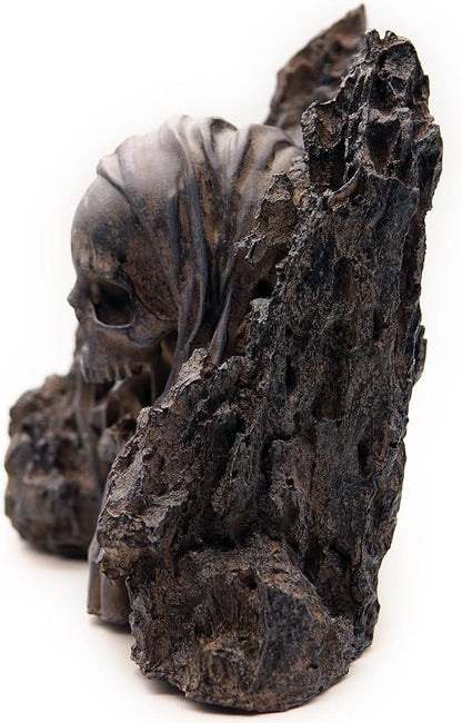 Fish Tank Decor Rocks.Aquarium Decoration Model.Easy and Quick Solution for Aquascaping.(Skull Canyon)