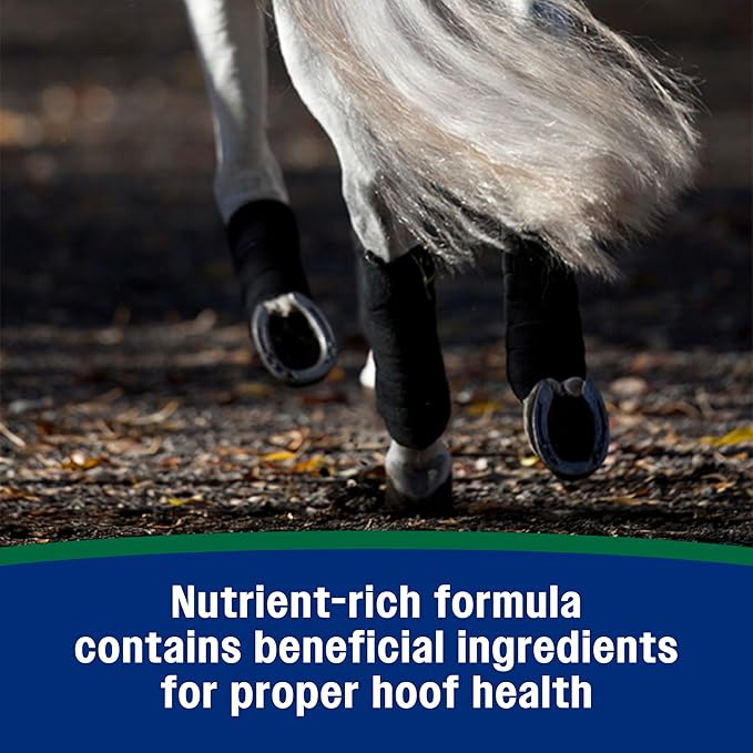Farnam Horseshoer's Secret Pelleted Hoof Supplement for horses promotes healthy hoof growth, 11lb., 30 day supply