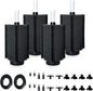 125-150 Gal Extra Large Aquarium Sponge Filter with Air Stone and Ceramic Media, 4 Pack Quiet Fish Tank Sponge Filter for Breeding Fry Betta Shrimp Fish Tank