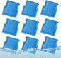 9 Pack Assembled Aquarium Filter Cartridge for Marineland Rite-Size A, Fish Tank Filters Cartridges Fit for Aqua-Tech EZ-Change #1, 5-15 Power Filter and for Marineland Penguin Power Filters 75 & 100