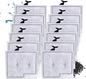 12 Pack Medium Filter Cartridges Compatible with Aqueon Replacement Filter Cartridges Compatible with Aqueon QuietFlow LED PRO Power Filter Size 10 & E Internal Power Filter Size 20 & Zilla Size 20