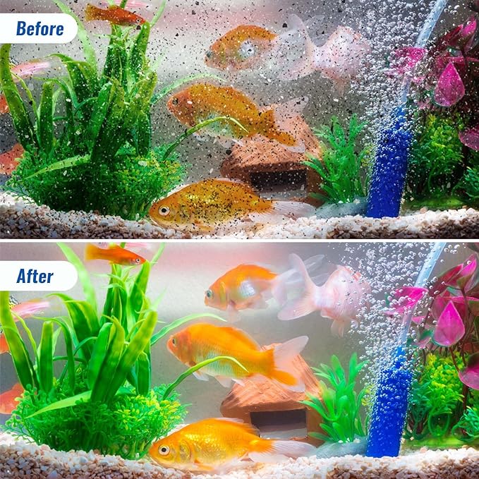 16 Pack Aquarium Filter Cartridge for Marineland Rite-Size C, Fish Tank Filters for Aqua-Tech EZ-Change #3, 20-40 & 30-60 Power Filter and for Marineland Penguin PRO Power Filters 275/375