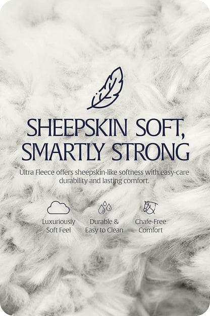 Equinavia Valkyrie Soft Ultra Fleece Padded Adjustable Breakaway Horse Halter - Brown/Ivory White - Horse