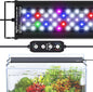 24/7 Cycle LED Aquarium Plant Light-Full Spectrum Fish Tank Light, Auto On/Off, 24/7 Lighting Modes and DIY Mode, Adjustable Timer/Brightness, 18W for 18 Inch to 24 Inch Planted Tank