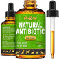 Antibiotics for Dogs | Antibiotics for Cats | Herbal Supplement for Digestion, Breathing, Urination | for Infections, Cough, Allergies | Beef Flavor & Cranberry | for All Pet Breeds | 2 Oz