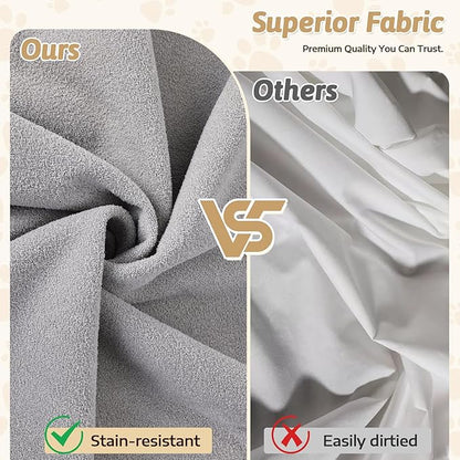 3-in-1 Cat Grooming Restraint Bag for Nail Trimming, Ear Cleaning & Medicine - Escape-Proof Design with Anti-Scratch Lining, Calming Pressure - Fits Cats & Kittens Up to 15lbs