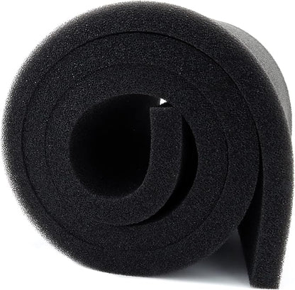 ALEGI Aquarium Filter Media Foam Material Cut to Fit, 72" x 12" x 1" Bio Pre Filter Sponge Pad Sheet for Fish Tank (12" x 72" x1"-40ppi)