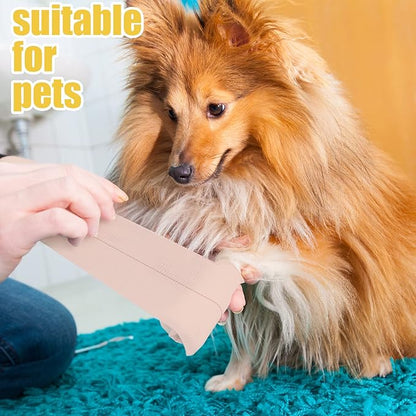 4 Rolls Elastic Tape Adhesive Elastic Tape Self Adhesive Bandage Wrap Flexible Stretch Bandages for Sports Ankle, Knee and Wrist Sprains Animal Pets, 5 Yard (4 Inch in Width)