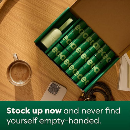 Earth Rated Dog Poop Bag Holder, Durable and Guaranteed Leakproof, Unscented, 1 Dispenser and 900 Bags