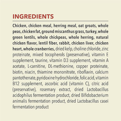 ACANA Indoor Entree Dry Cat Food, Free Run Chicken and Turkey Recipe, 4 lb