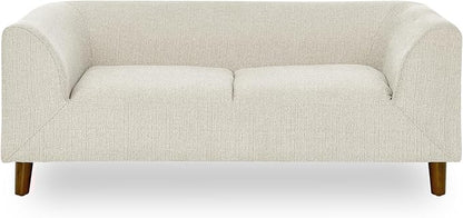 Dog Sofa Couch for Medium to Large Dogs, Memory Foam Dog Sofa Bed, Modern Elevated Pet Couch Bed with Wooden Legs for Medium and Large Dogs, Dark Beige