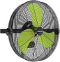 18 Inch Wall Fan Pro Series - 4900 CFM 3 Speed High Velocity Industrial Wall Mount Fans for Commercial, Residential, Warehouse, Covered Patio, Shop, Garage, Barn, Gazebo UL Safety Listed