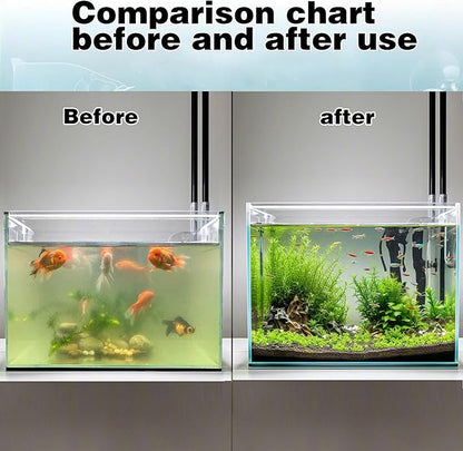 12 Pack of Aquarium Filters for Fish Tank Compatible with Marina Slim S10&S15&20 Replacement Filter Cartridge Activated Carbon bio-Zeolite Fish Tank Cotton Cartridge