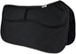 ECP Equine Comfort Products Thermoregulating Western Saddle Pad, Machine Washable Contoured Fit, Water Absorbing, Therapeutic, Shock Absorbing with Adjustable Memory Foam Shims