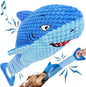 Dog Toys for Large Dogs, Squeaky Dog Toys for Aggressive Chewers, Plush Dog Chew Toys for Teething, Interactive Shark Dog Toys to Keep Them Busy Tug Of War Puppy Toys for Small,Medium,Large Breeds