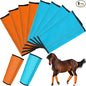 8 Pcs Mesh Fly Boots for Horse Breathable Mesh Horse Boots Protective Horse Leg Wraps Horse Leggings for Preventing Flies and Mosquitoes Bites (Light Pink, Dark Pink)