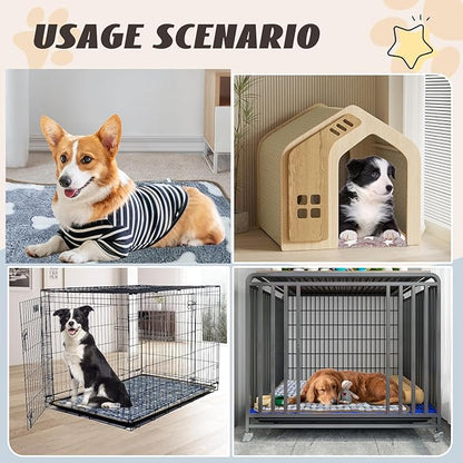 6 Pcs Washable Guinea Pig Blankets Absorbent Small Animal Fleece Bedding Cage Liners Reusable Pet Pee Pad Sleep Mat Pad Cover for Hamster Ferret Rabbit Chinchilla Hedgehog (Black, 24" x 47")