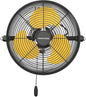 12 Inch Wall Fan Pro Series - Sealed Motor High Velocity Wall Mount Fans for Commercial, Residential, Warehouse, Covered Patio, Shop, Garage, Barn, Gazebo 3 Speed 2800 CFM UL Safety Listed