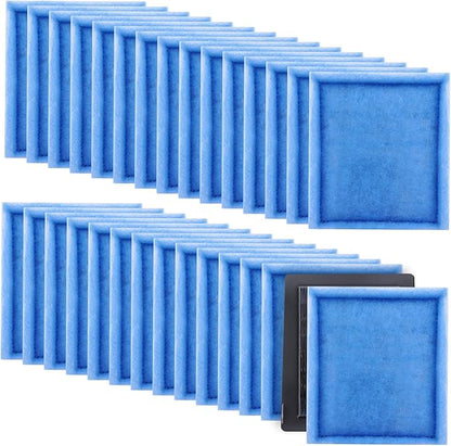 30PCS #3 Fish Tank Filters, Aquarium Filter Cartridge Compatible with Rite-Size C & Fit for EZ-Change #3 20-40/30-60 Gallon Fishtank Power Filter Replacement