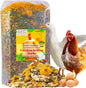 21 oz Chicken Nesting Herbs Flowers - 1.3lb Poultry Blend Herbs 12 Premium Nesting Box Herbs for Chicken Coop Refresher Boost Egg Laying Hens Herb Supplement for Backyard