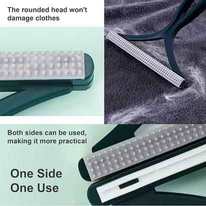 2-Pack Pet Hair Removal Gloves with A Hair/Lint Removal Tool – Remove Cat/Dog Fur from Clothing, Furniture, Car Seats, Bedding & Carpet – Reusable & Washable Lint Hair Remover for Pet Owners