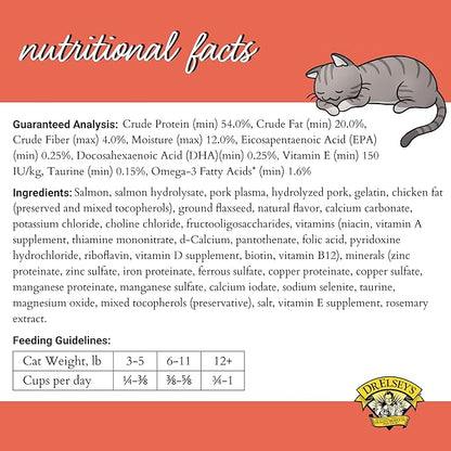 Dr. Elsey's Cleanprotein Salmon Formula Dry Cat Food, 6.6 Lb