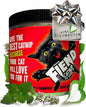 Fiend Catnip + Silvervine for Cats & Kittens Safety-Cut Premium Fine Cat Nip Blend with Vegan Silvervine + Sticker – Ultra Potent, North American – 1 Cup (34.5g) Go Ahead, Create a Monster!