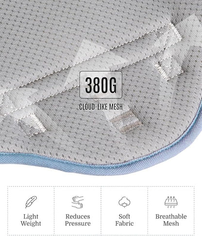 2025 New Edition, Fei & Eve MagEase Dog Harness - 3-Second Magnetic Buckles | 3-Point No-Pull Control | Heavy-Duty 900D Nylon | Dual Safety Handles | Breathable Mesh | Adjustable Fit |Small, Blue