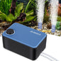 Aquarium Air Pump,Check Valves Prevent Backflow, Ultra-Quiet Fish Tank Bubbler, 5.5W Adjustable Airflow Rate Design, for Fish Tank 20 to 150 Gallons, Bonus Accessories