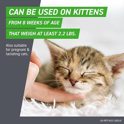 FRONTLINE Plus Flea and Tick Treatment for Cats Over 1.5 lbs. 8 Treatments