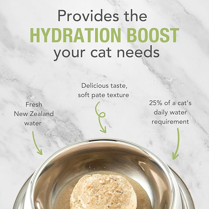 Feline Natural New Zealand Canned Catfood Wet Food, High-Meat, Low-Carb, & Grain Free Cat Food Wet, Chicken & Lamb Feast, 3 oz, Pack of 24