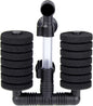 AQUANEAT 1 Pack Double Bio Sponge Filter, for Fry, Betta, Shrimp, Nano, Aquarium Fish Tank (Small up to 20Gal)