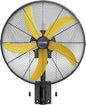 5000 CFM 20" Wall Fan Oscillating, Professional Industrial Wall Mount Fan with 3 Speed for Warehouse, Factory, Workshops, and Garage, UL Listed